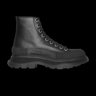Alexander McQueen Wmns Tread Slick High Black