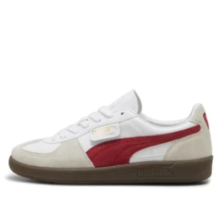 PUMA Palermo Leather 'White Club Red'